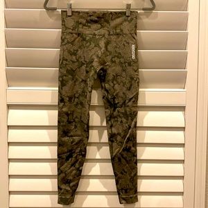 Gymshark green camo leggings